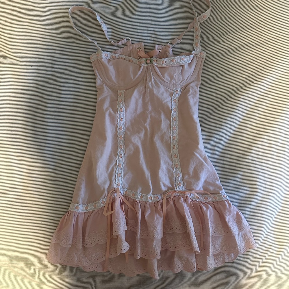 Kitteny Ameli Pink Dress